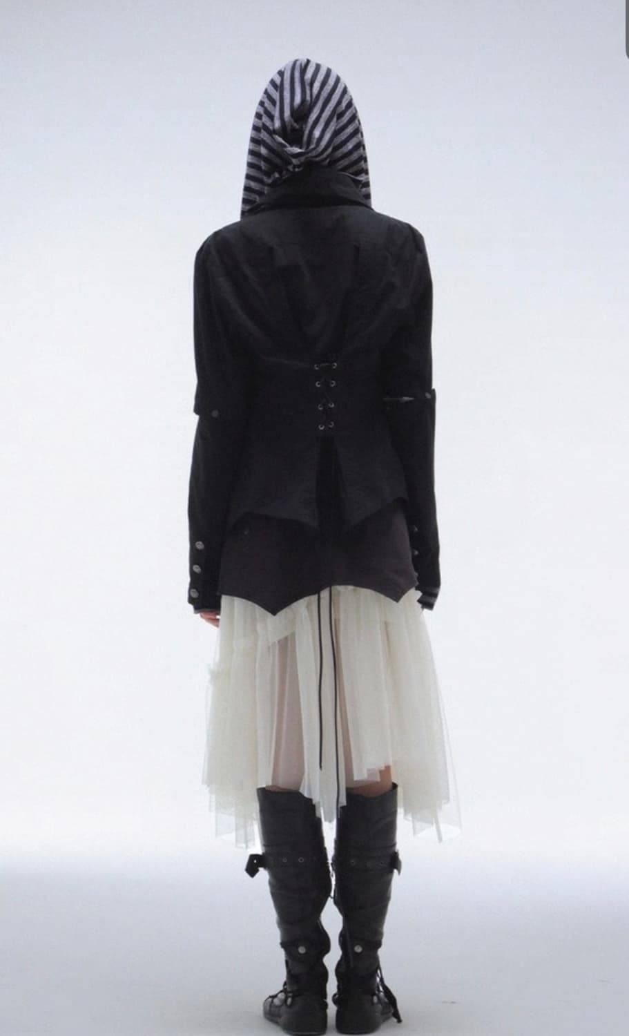 double punch 빈티지 더블 펀치 나폴레옹 자켓 블랙 상품이미지6