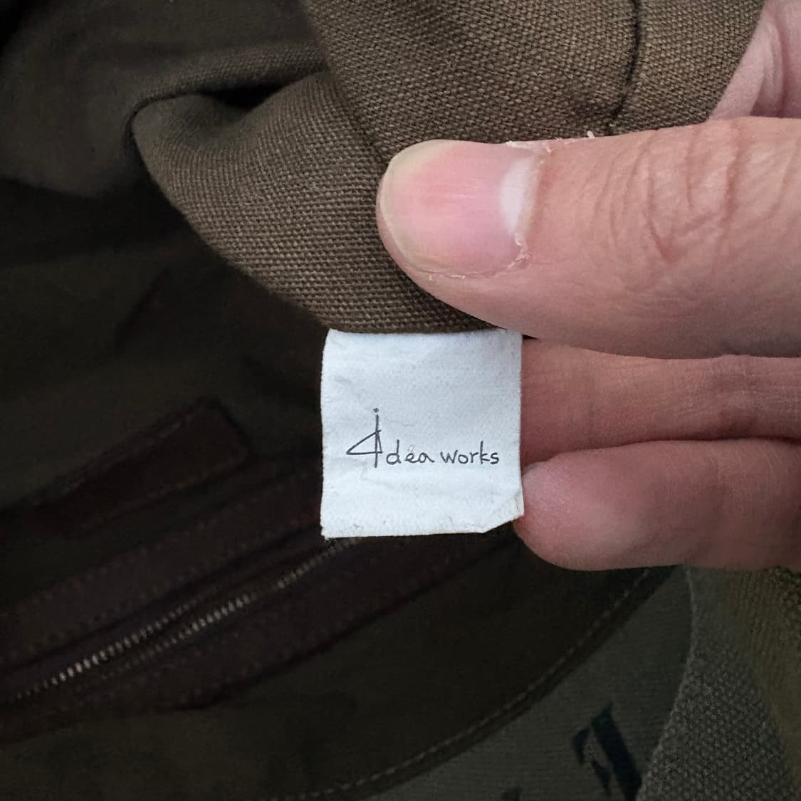 포디어웍스 캔버스 & 스웨이드 토트백 상품이미지9