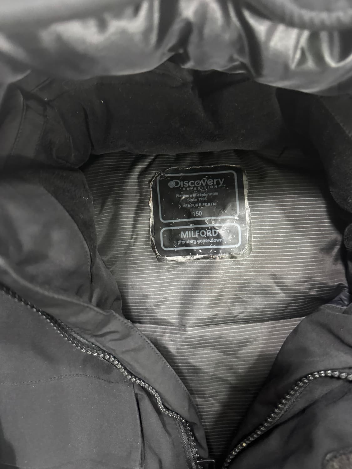 디스커버리 밀포드 구스패딩 150 상품이미지2