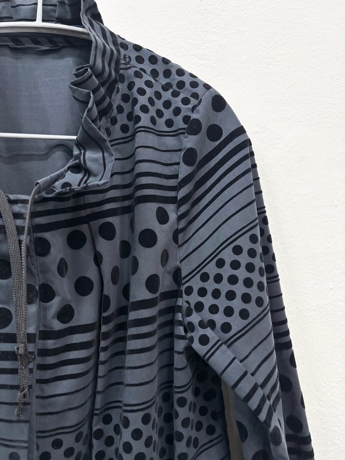 빈티지 패턴 코트 상품이미지2