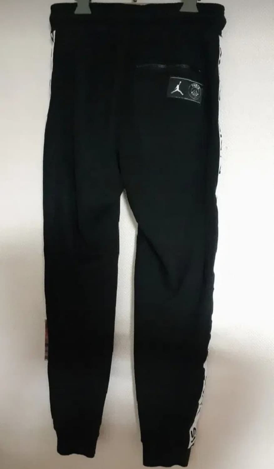 조던 X PSG 플리스 팬츠 검흰 S80 31-32 상품이미지2
