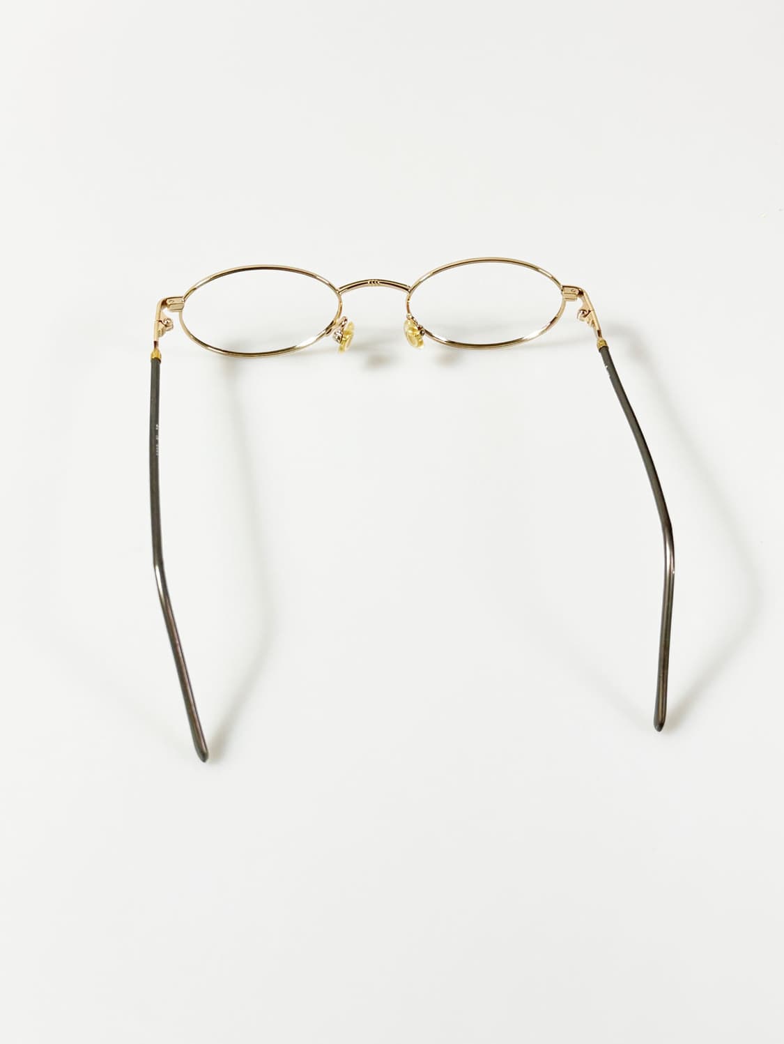 A.ONE 슬림 오벌 메탈 프레임 빈티지 안경 상품이미지5