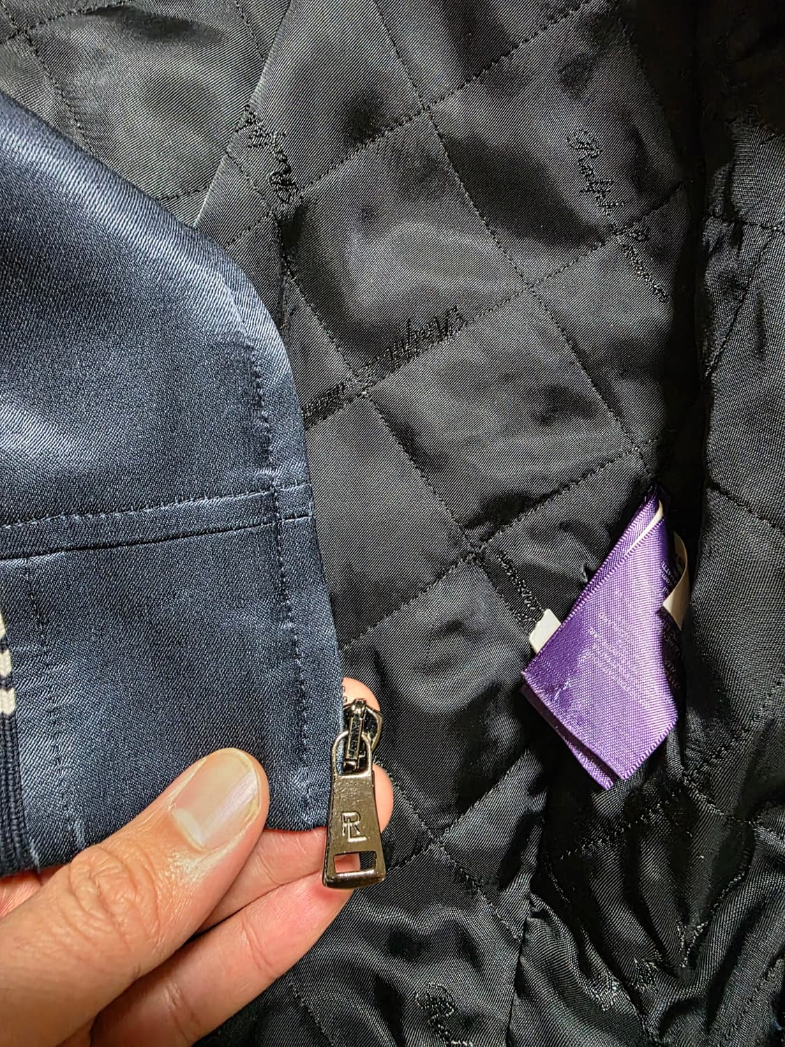 폴로 랄프로렌 퍼플라벨  RRL / 자수 스카잔 바시티 자켓 상품이미지4