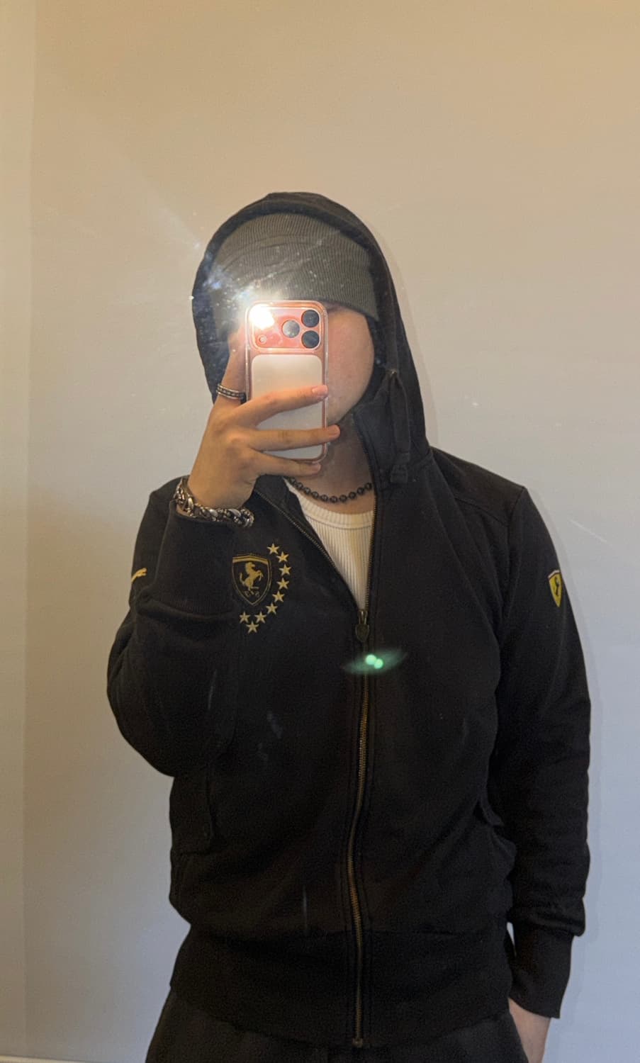 페라리x퓨마 후드집업 상품이미지1