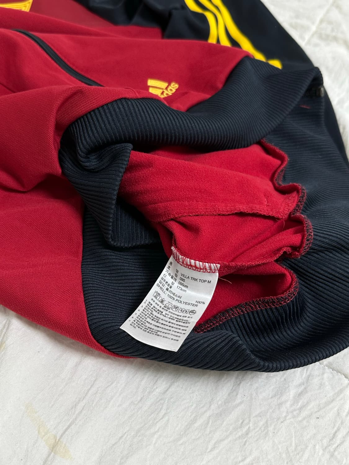 아디다스 스페인 다비드 비야 져지 트랙탑 미디움 상품이미지5