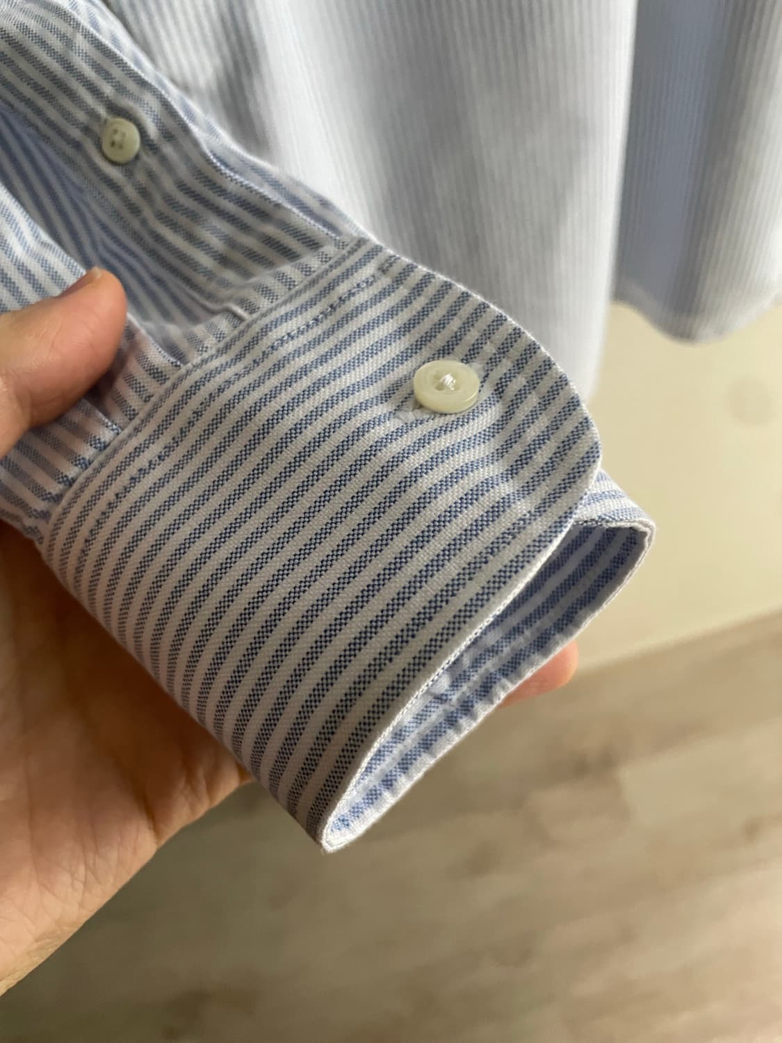 인디비주얼라이즈드 셔츠 스트라이프 버튼다운 셔츠 (USA) 상품이미지5