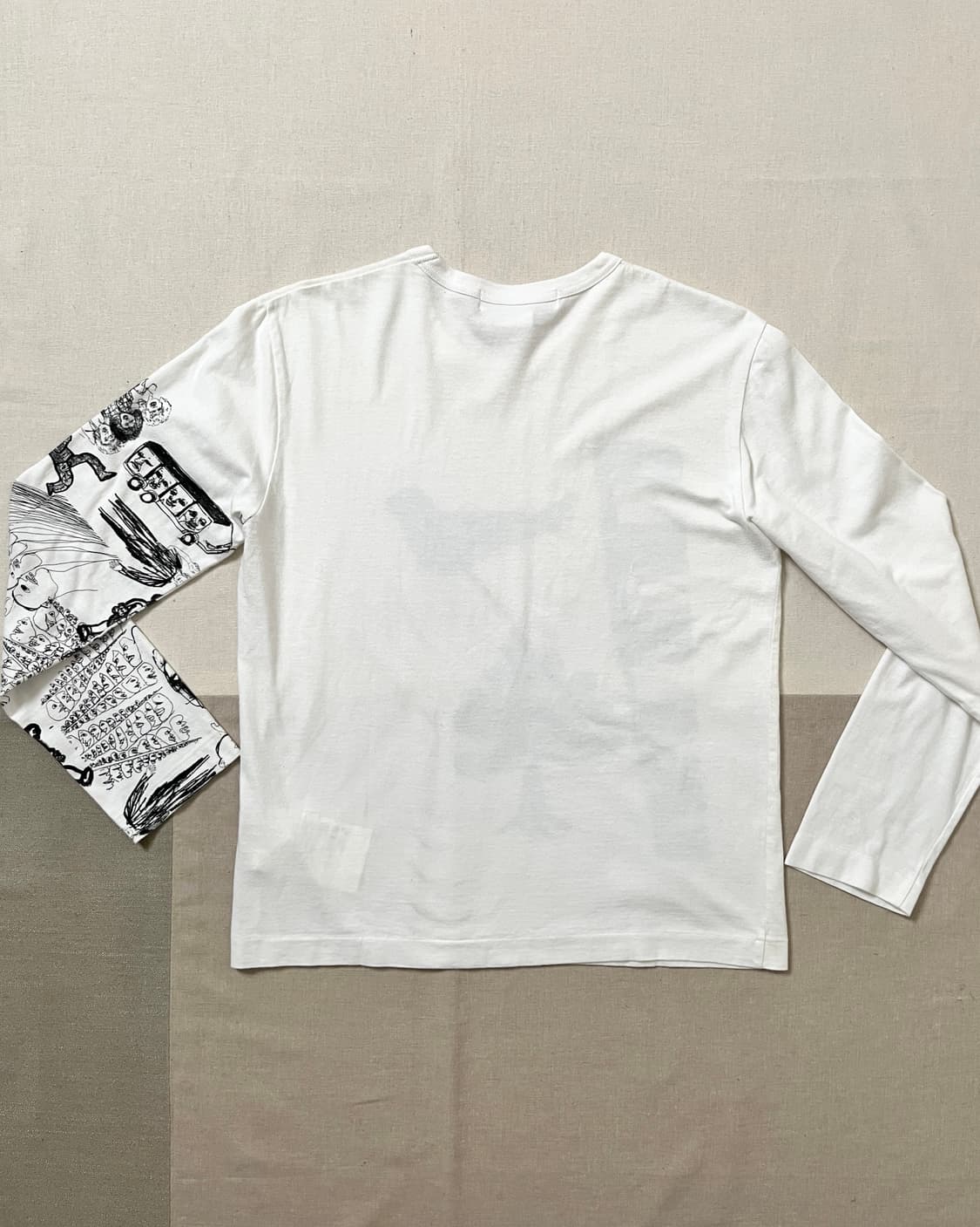 꼼데가르송 셔츠 아트워크 롱슬리브 티셔츠 comme des garcons 상품이미지2