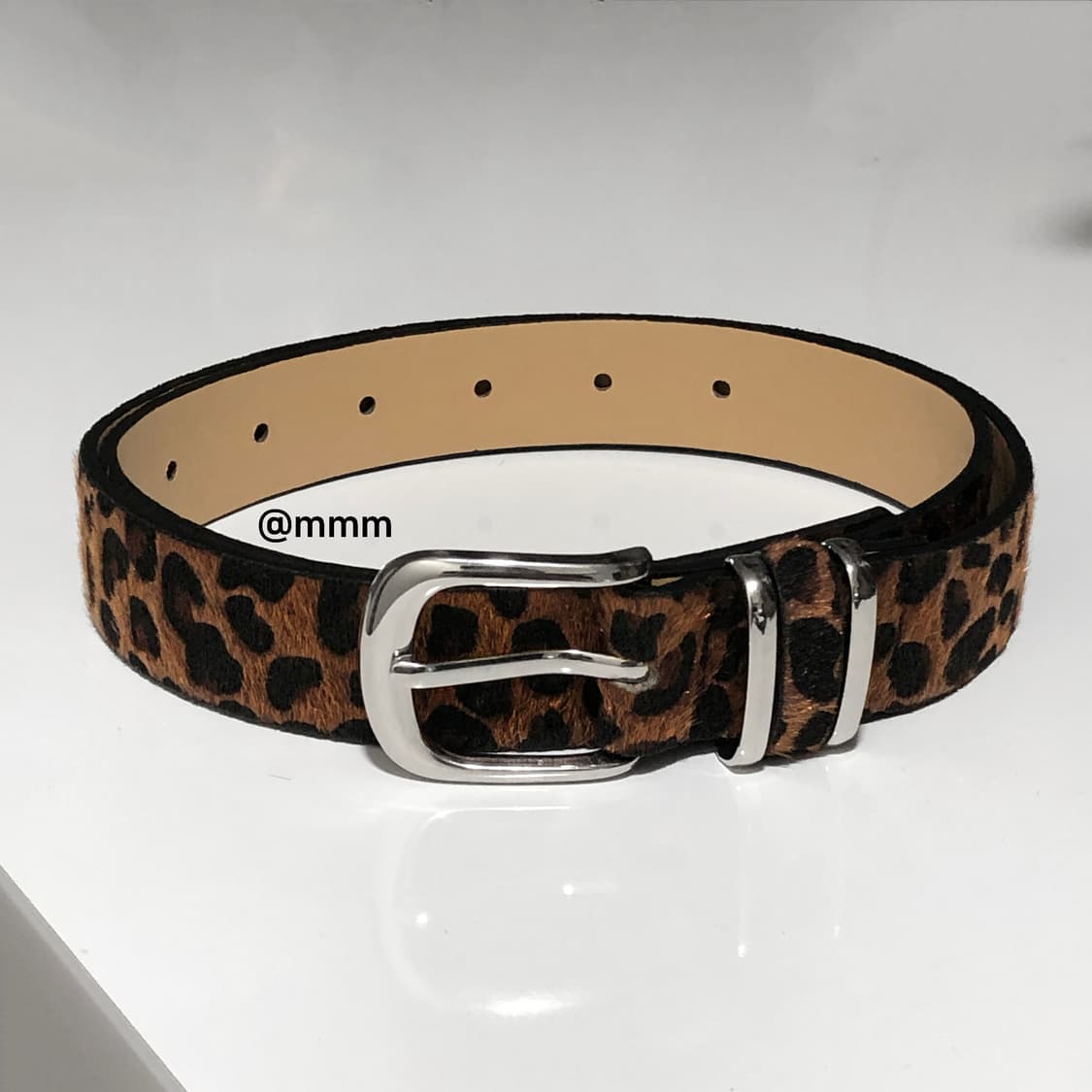범 레오파드 호피 송치 벨트🐆 상품이미지3