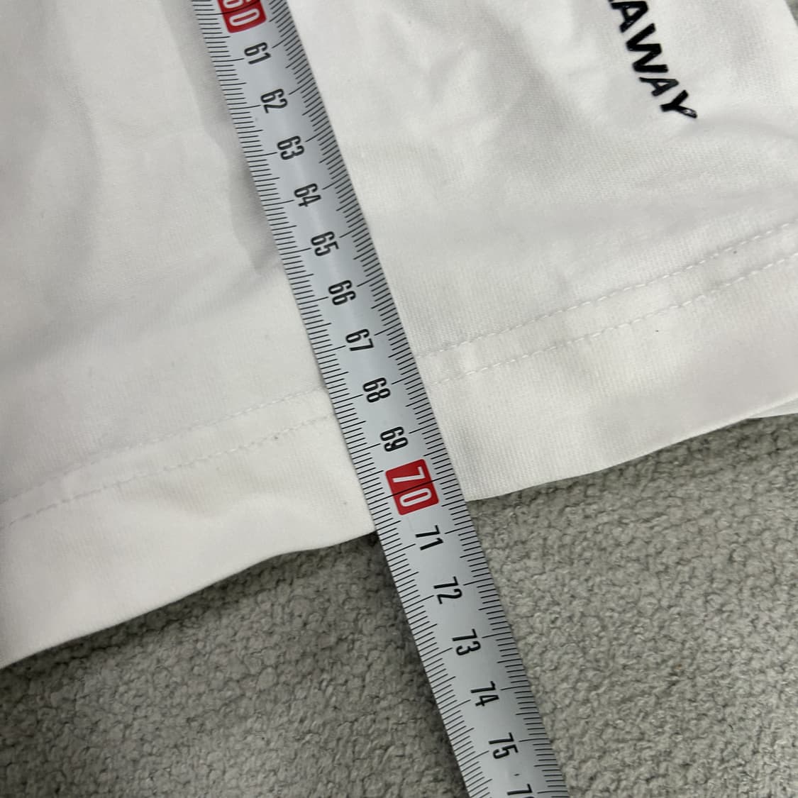 라이프워크 불독 반팔 티셔츠 화이트 m 상품이미지5