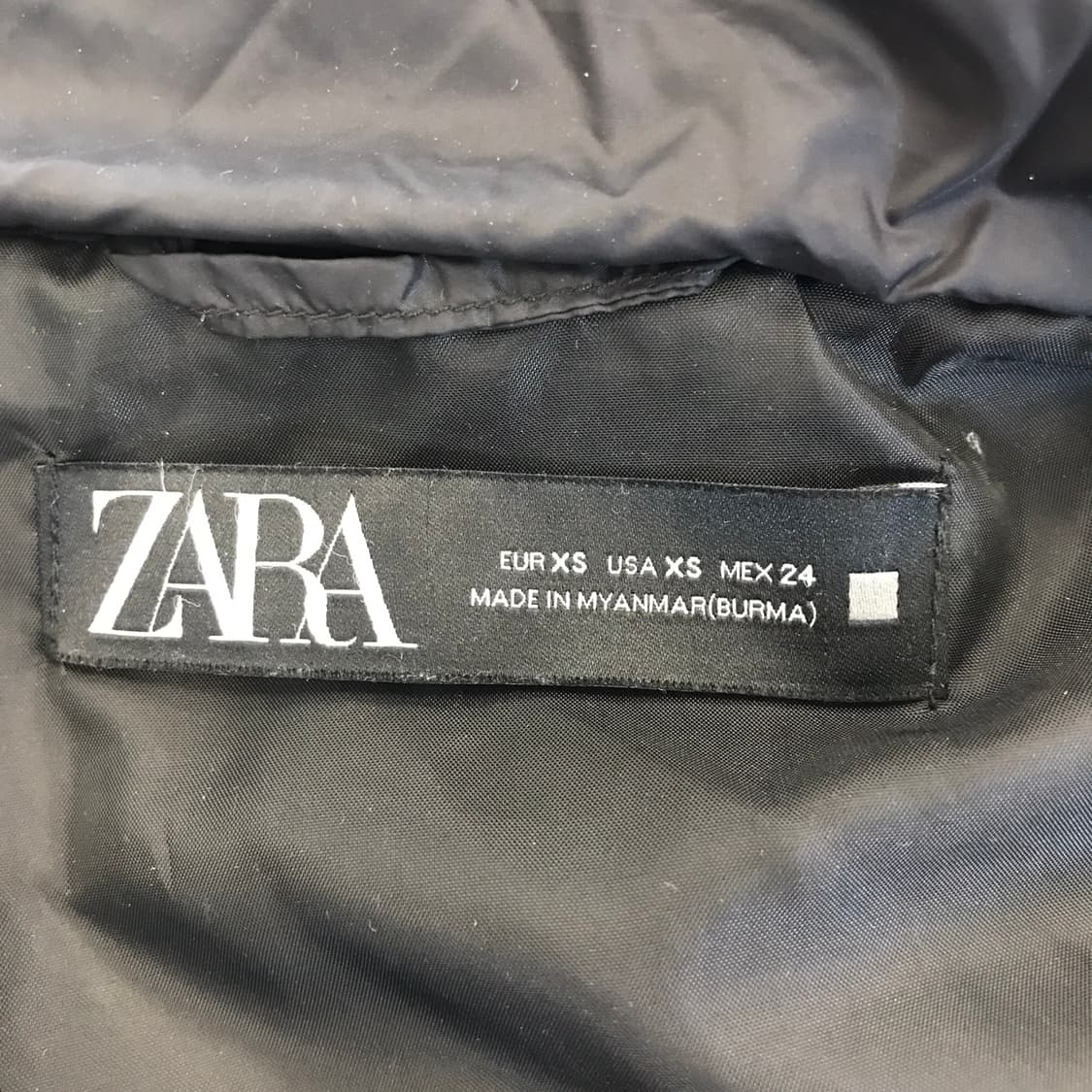 자라 퀼팅 패딩점퍼 조끼분리가능 [여성55-66] 상품이미지5