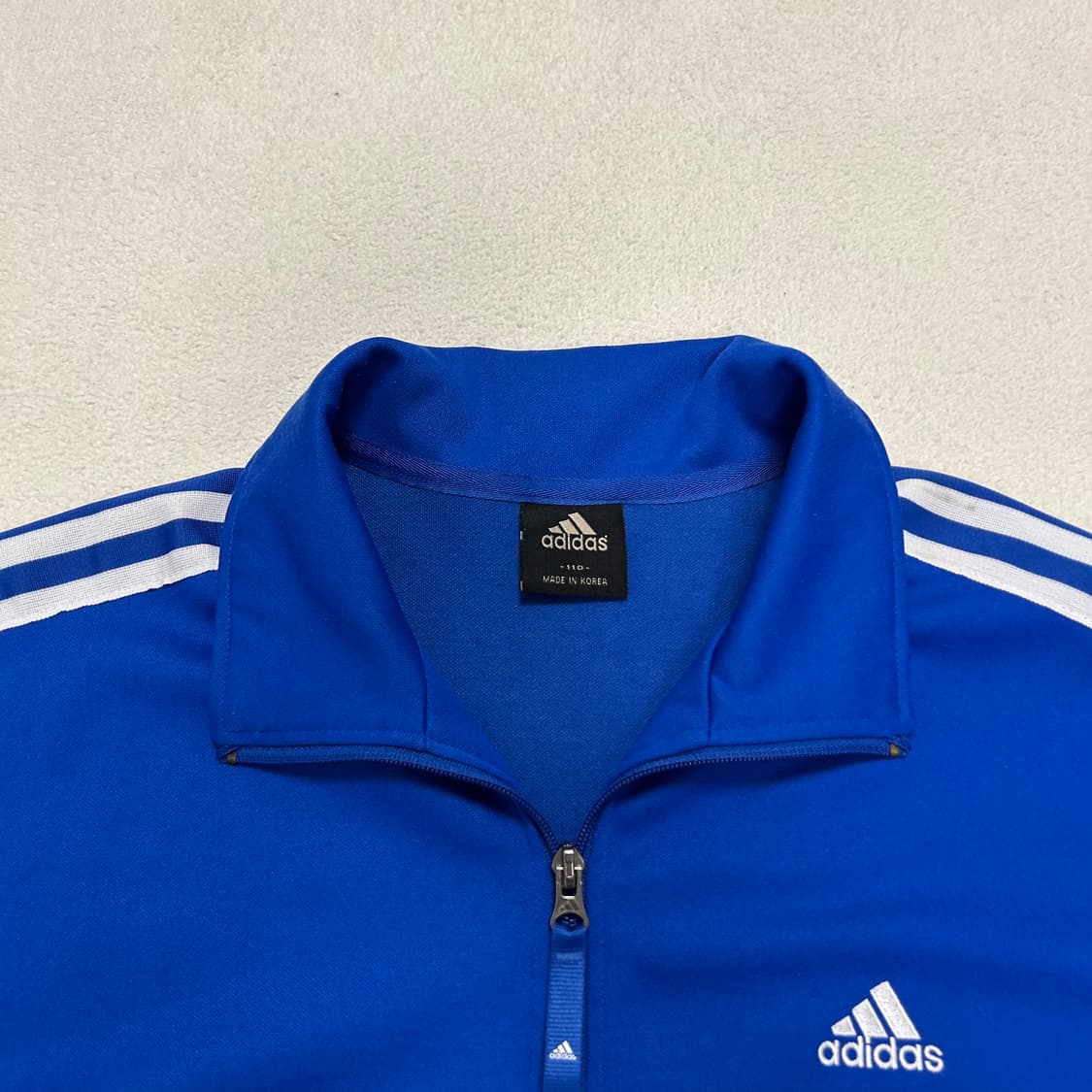 Adidas blue jersey  ⋆ 110 size ⋆ 어깨 50 가 상품이미지6