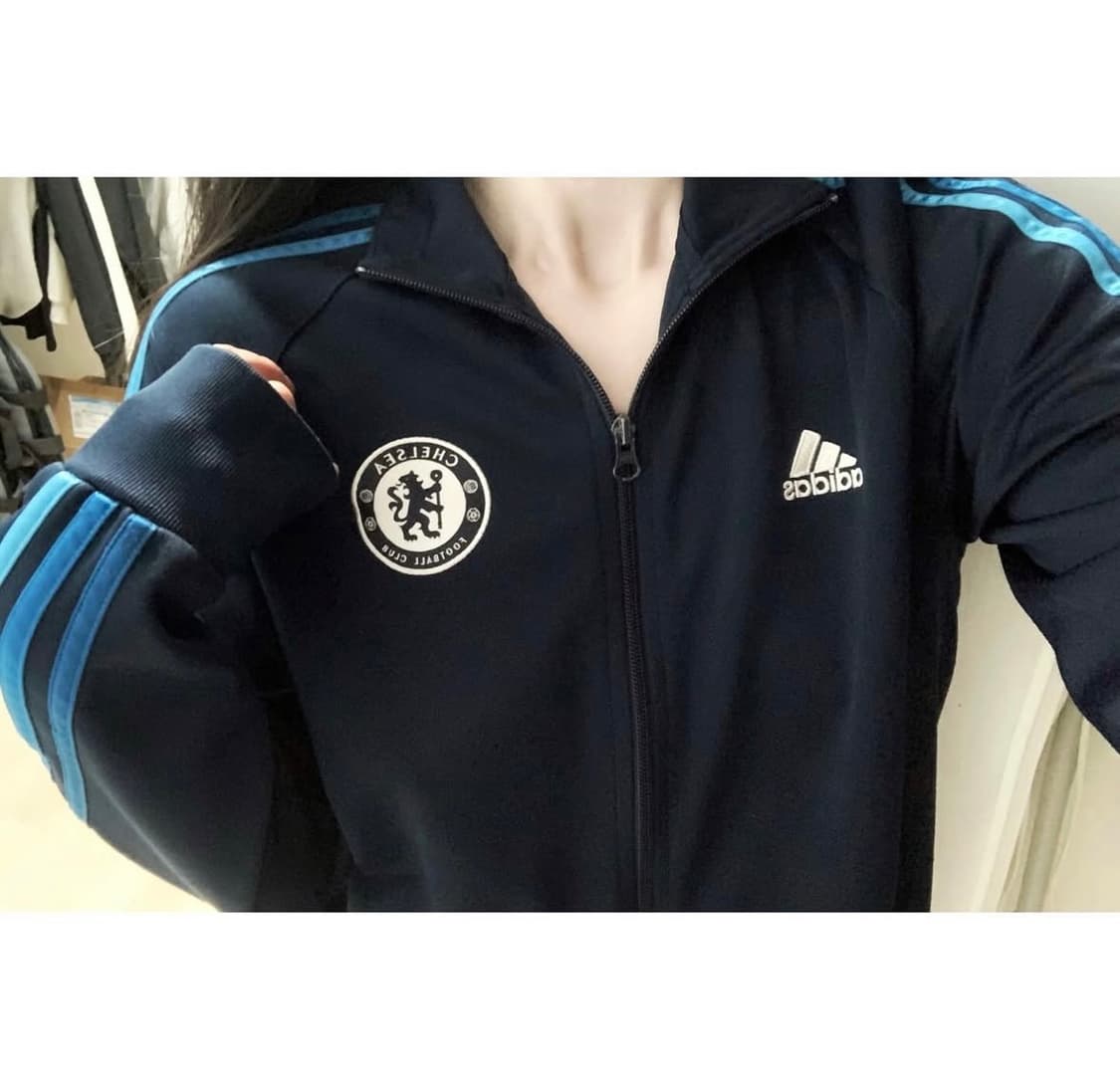 [최저가]🐰아디다스 첼시 대대장 그라데이션 트랙탑 져지🩵 상품이미지1