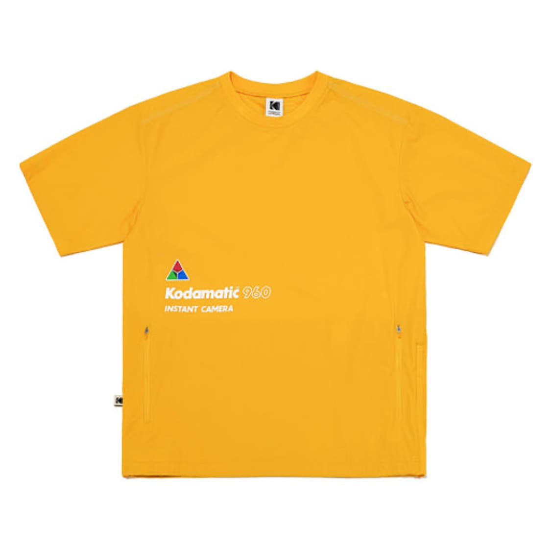 코닥어패럴 남녀공용 코다마틱 우븐 반팔 티셔츠 상품이미지1