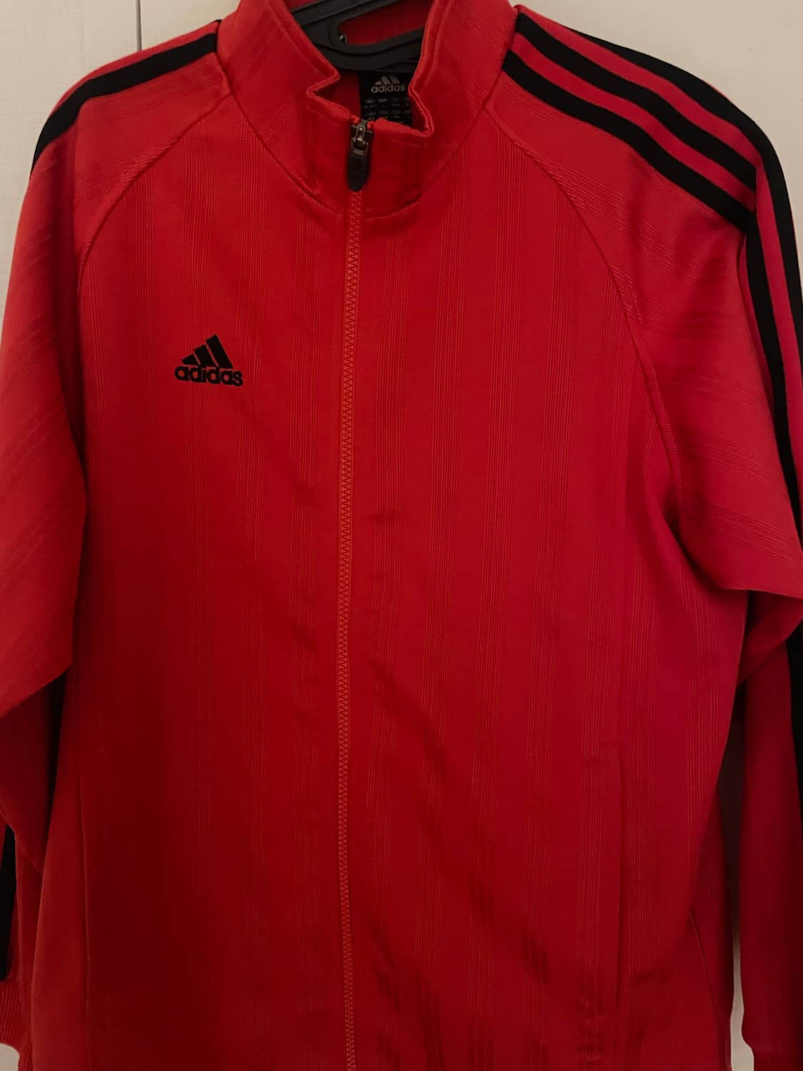 아디다스 adidas 올드스쿨 백로고 져지 빨간 트랙탑 상품이미지1