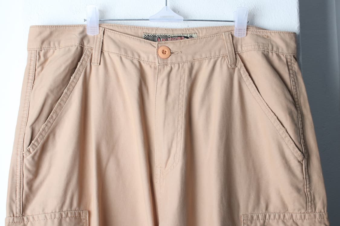 (2XL) 볼컴 반바지 팬츠 빅사이즈 카고 베이지 버뮤다-P9798 상품이미지3