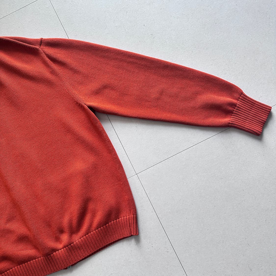 폴로 진스 빈티지 RL 패치 니트 집업 L 상품이미지7