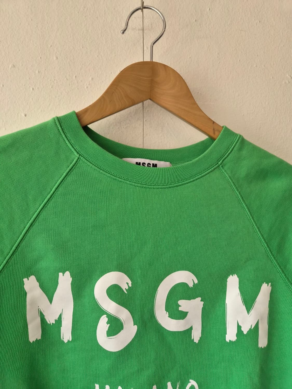 MSGM 여성 빅로고맨투맨티셔츠 M사이즈 상품이미지1