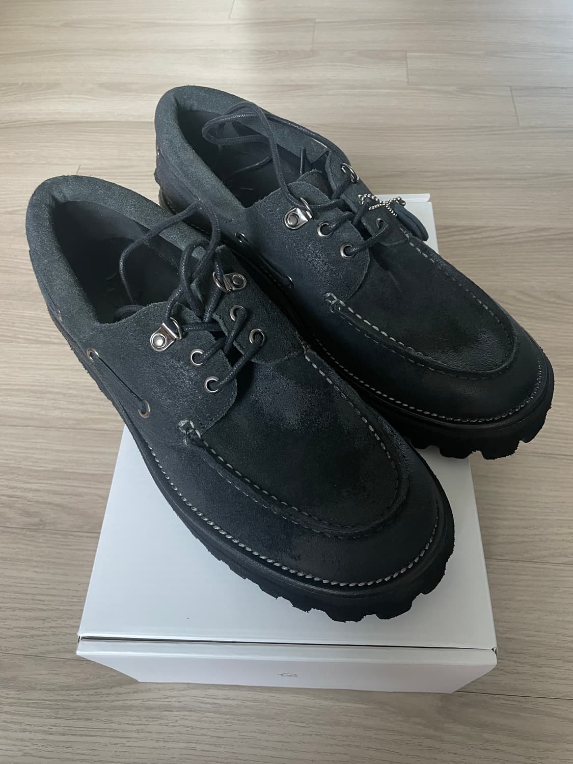 야세x피로 보트슈즈 블랙 270 상품이미지1