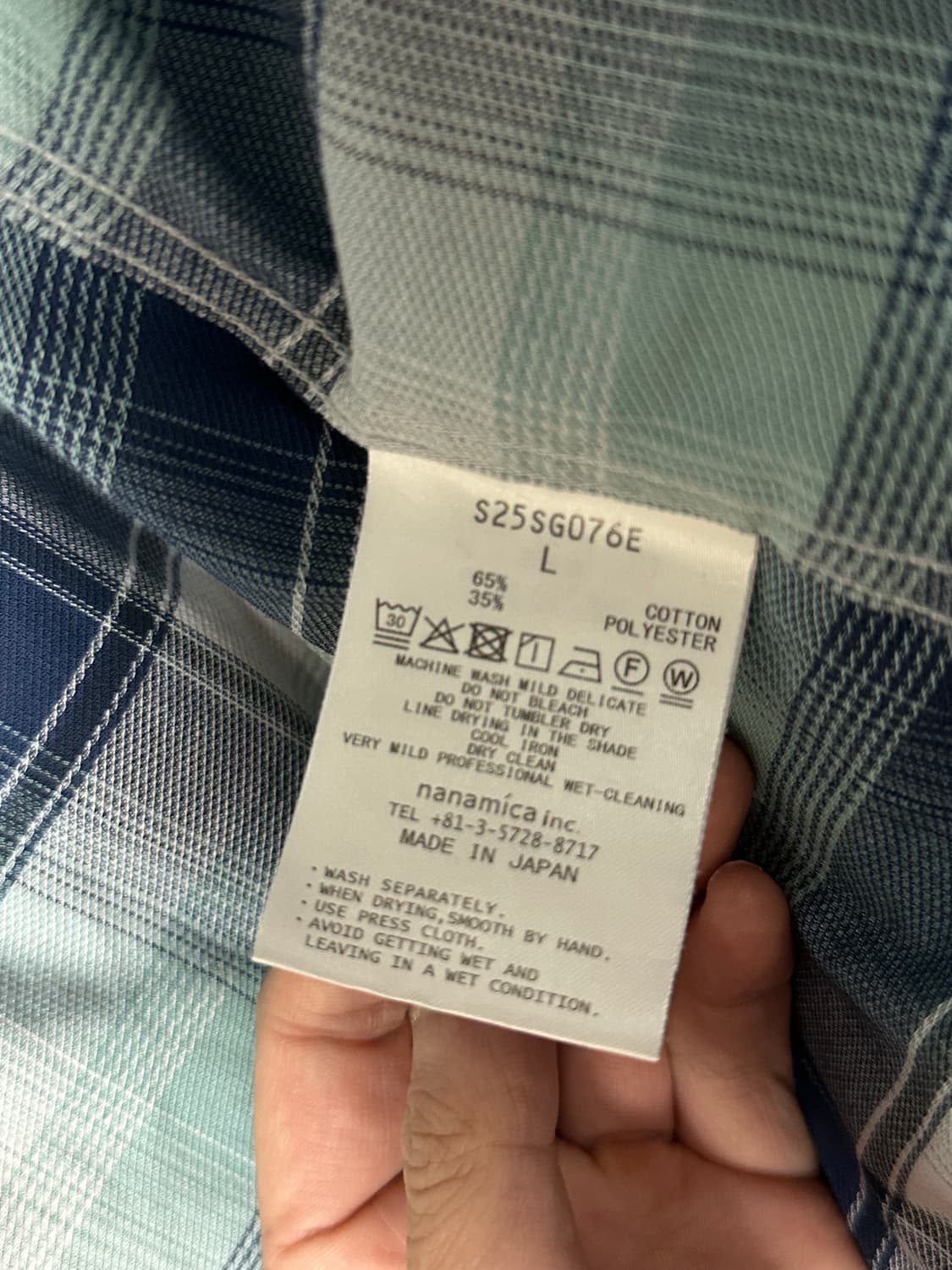 (L) 나나미카 하프셔츠 상품이미지3