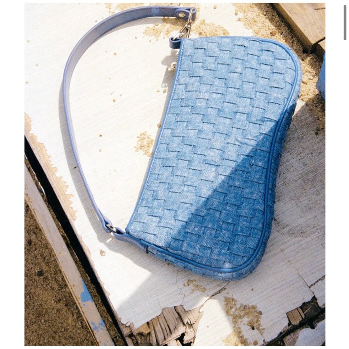 JW PEI 에바 숄더백 - 블루 데님 위브 상품이미지5