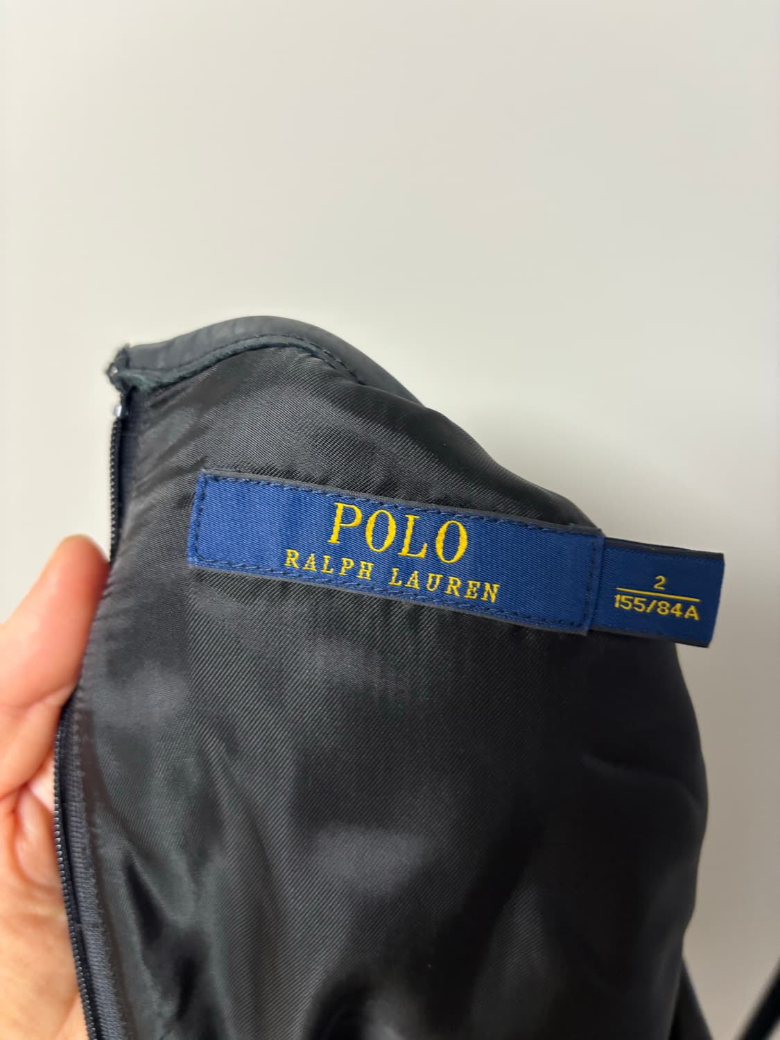 폴로 다크차콜 미니원피스 xs 상품이미지3