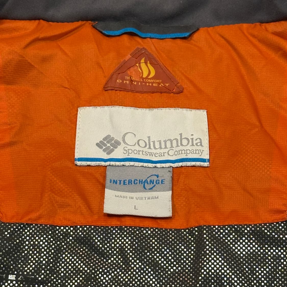 컬럼비아 경량패딩 옴니히트 (L-XL) 오렌지 상품이미지7