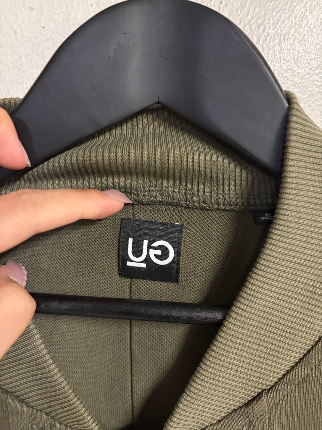 GU x UNDERCOVER sweat blouson khaki 상품이미지7