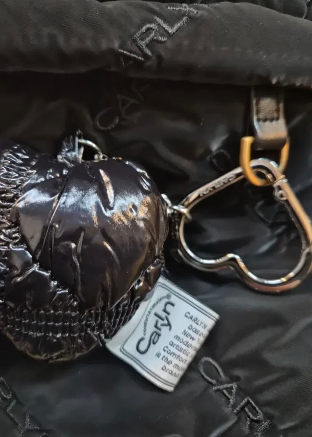 칼린 퀼팅 백팩 +
하트 키링  상품이미지5