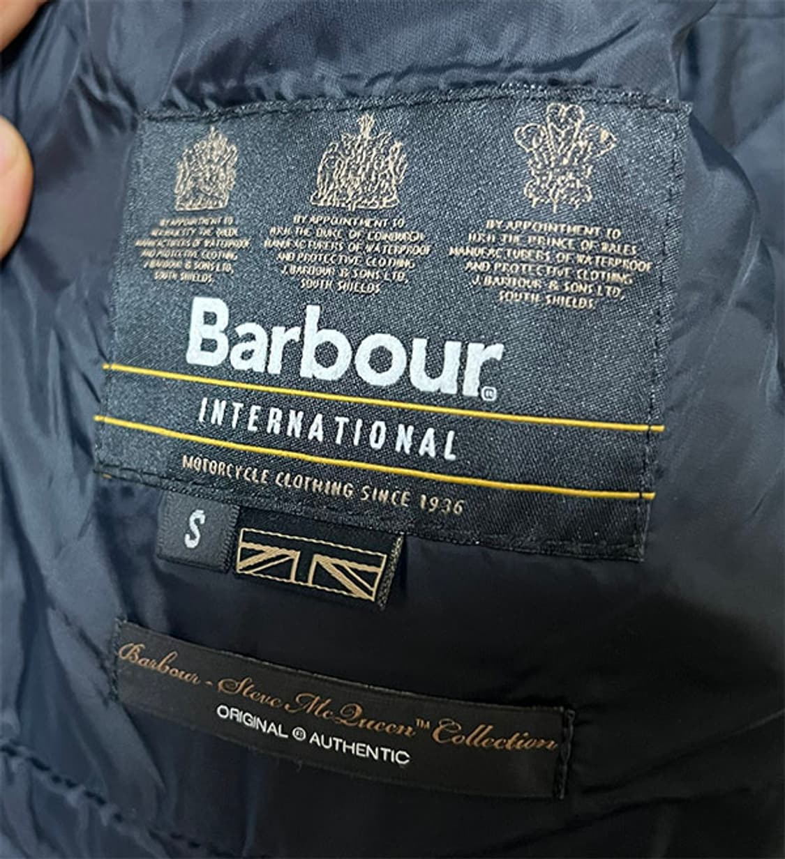 Barbour 바버 여자 애쉬비 왁스자켓 누빔 추동 S 90 55 상품이미지6