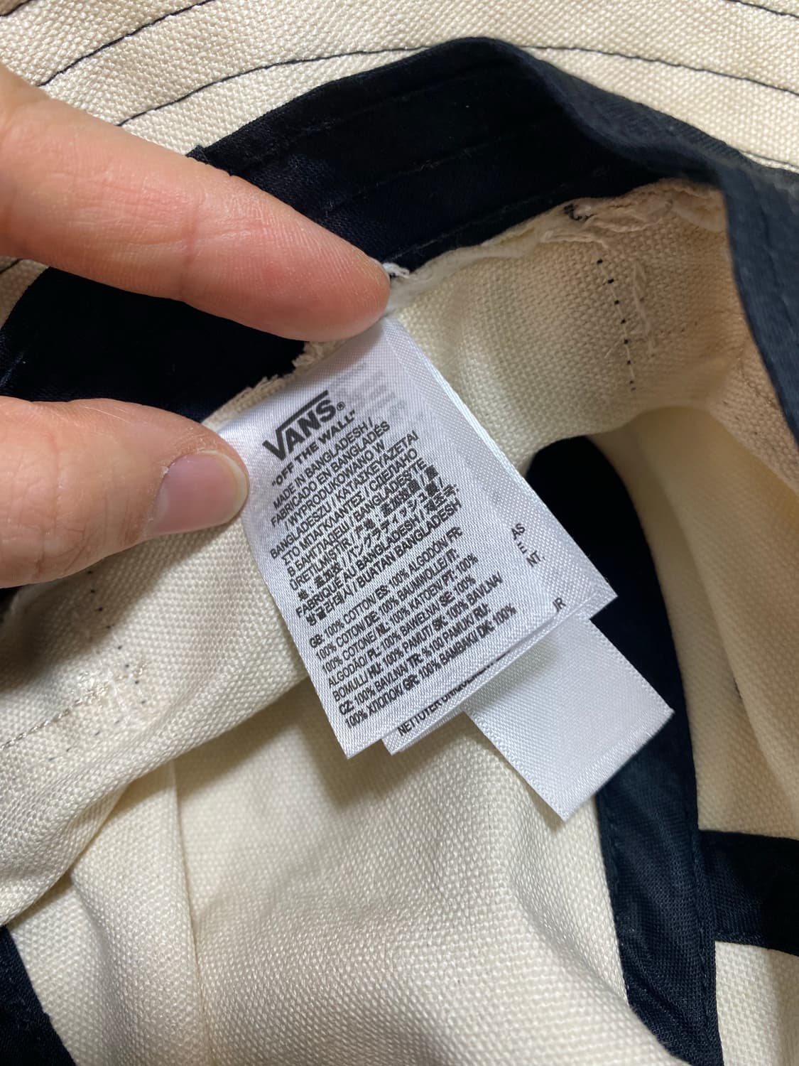 반스 버킷햇 상품이미지5