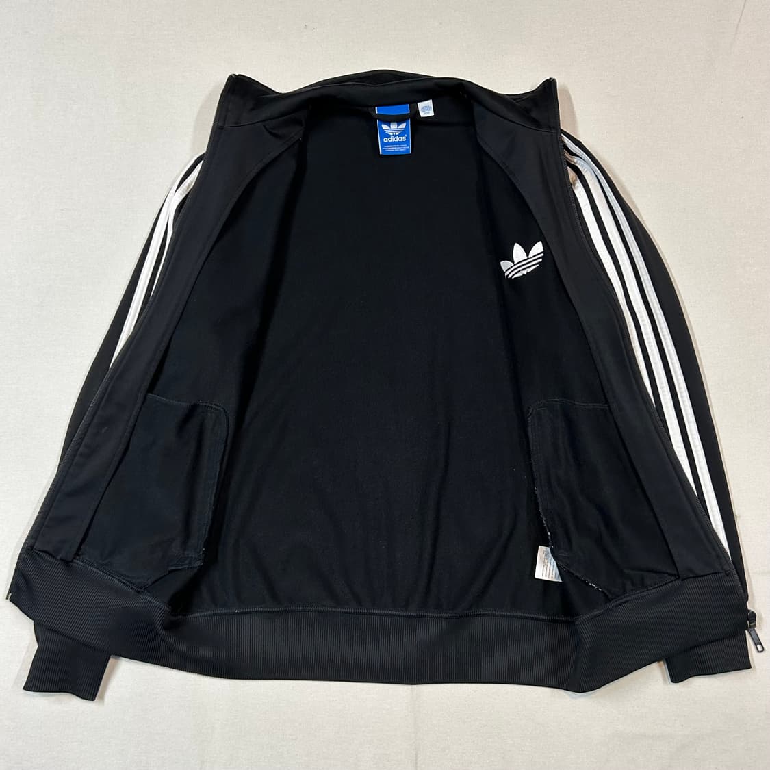 L) 아디다스 파이어버드 삼선 져지 트랙탑 집업 블랙 T87 상품이미지5