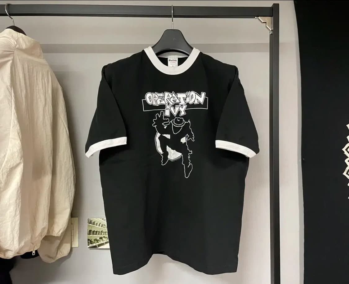 오퍼레이션 아이비 80s 밴드티 링거티 상품이미지1