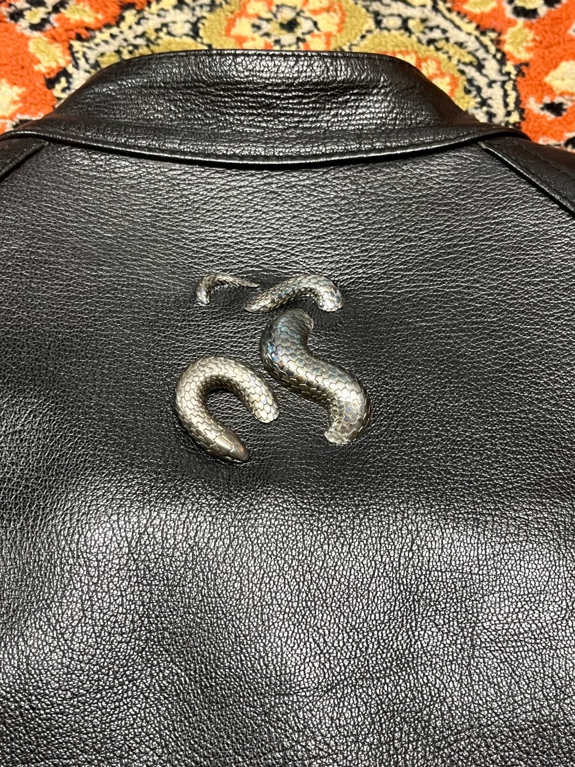 [M] 블라인드리즌 차이나 더블라이더 스네이크 자켓 상품이미지7