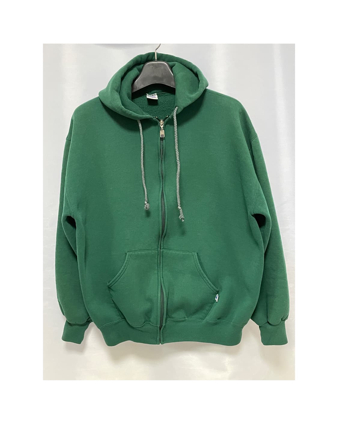 [D.O Vtg] 90s 러셀 50/50 후드 집업 그린(XL) 상품이미지1