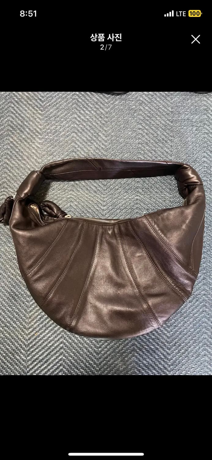 르메르 포춘백 다크 초코 라지 상품이미지3