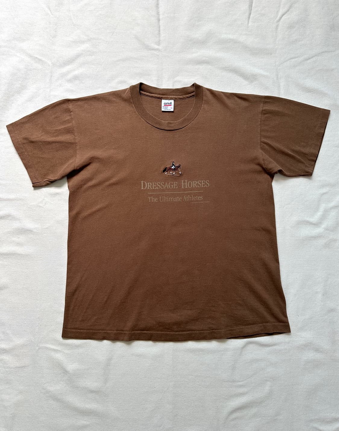 anvil 90s USA 브라운 티셔츠 L 상품이미지1