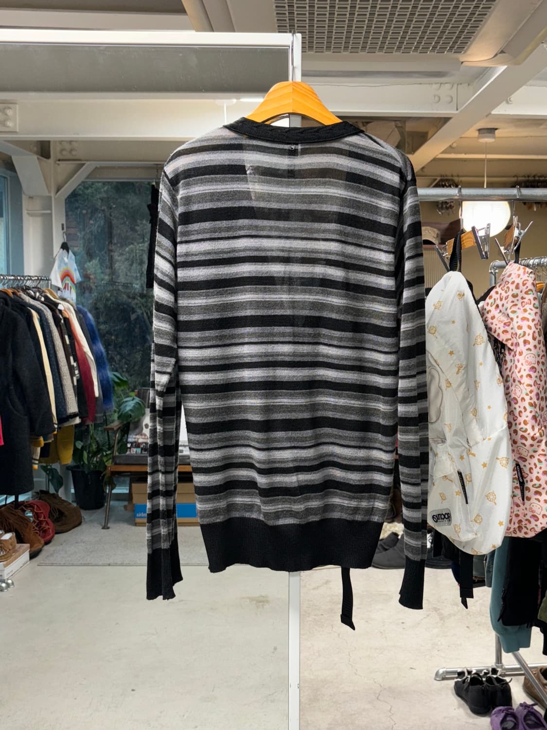 데이빗 뫼르소 스트라이프 가디건 상품이미지2