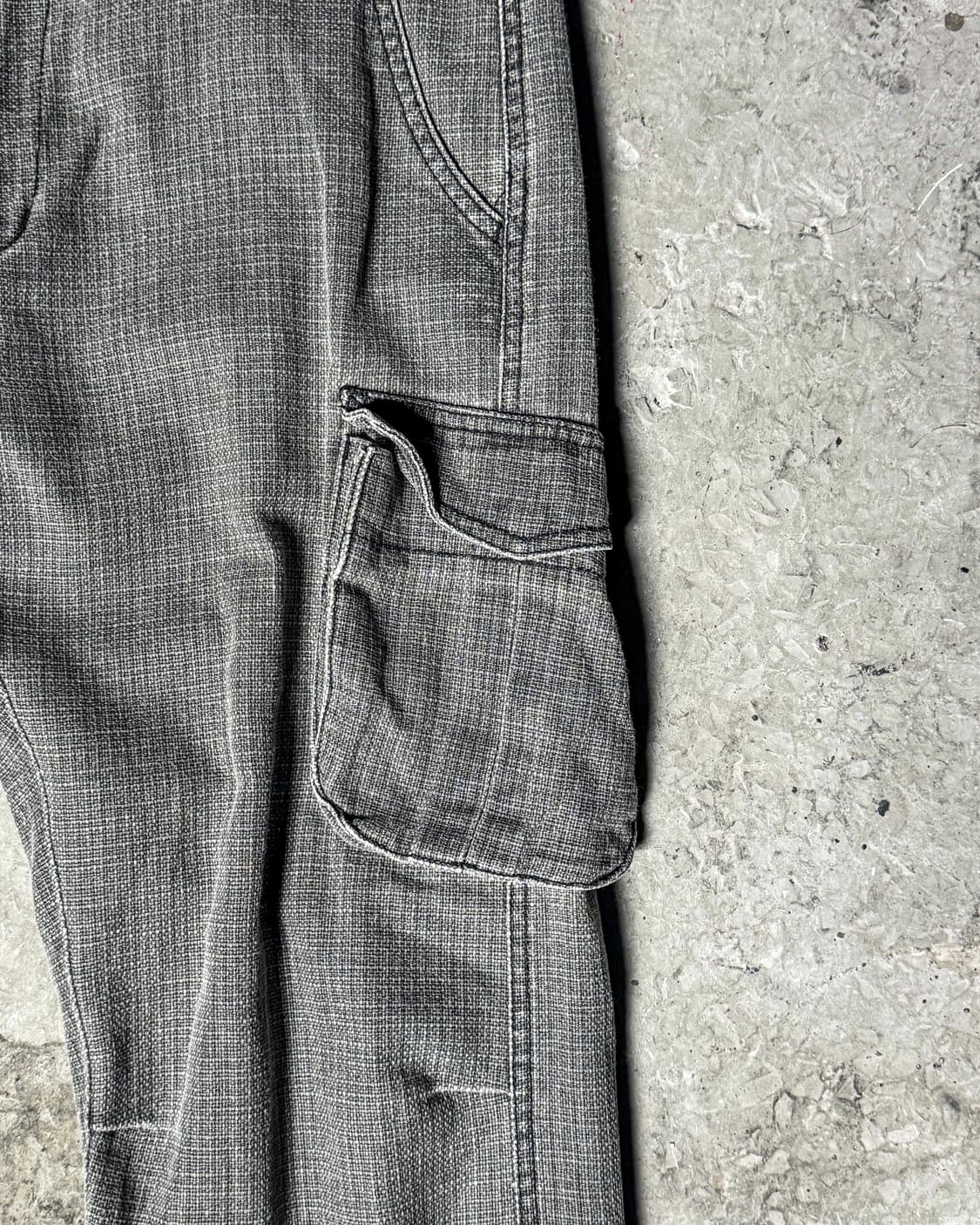 Grey Utility Cargo Pants 상품이미지3
