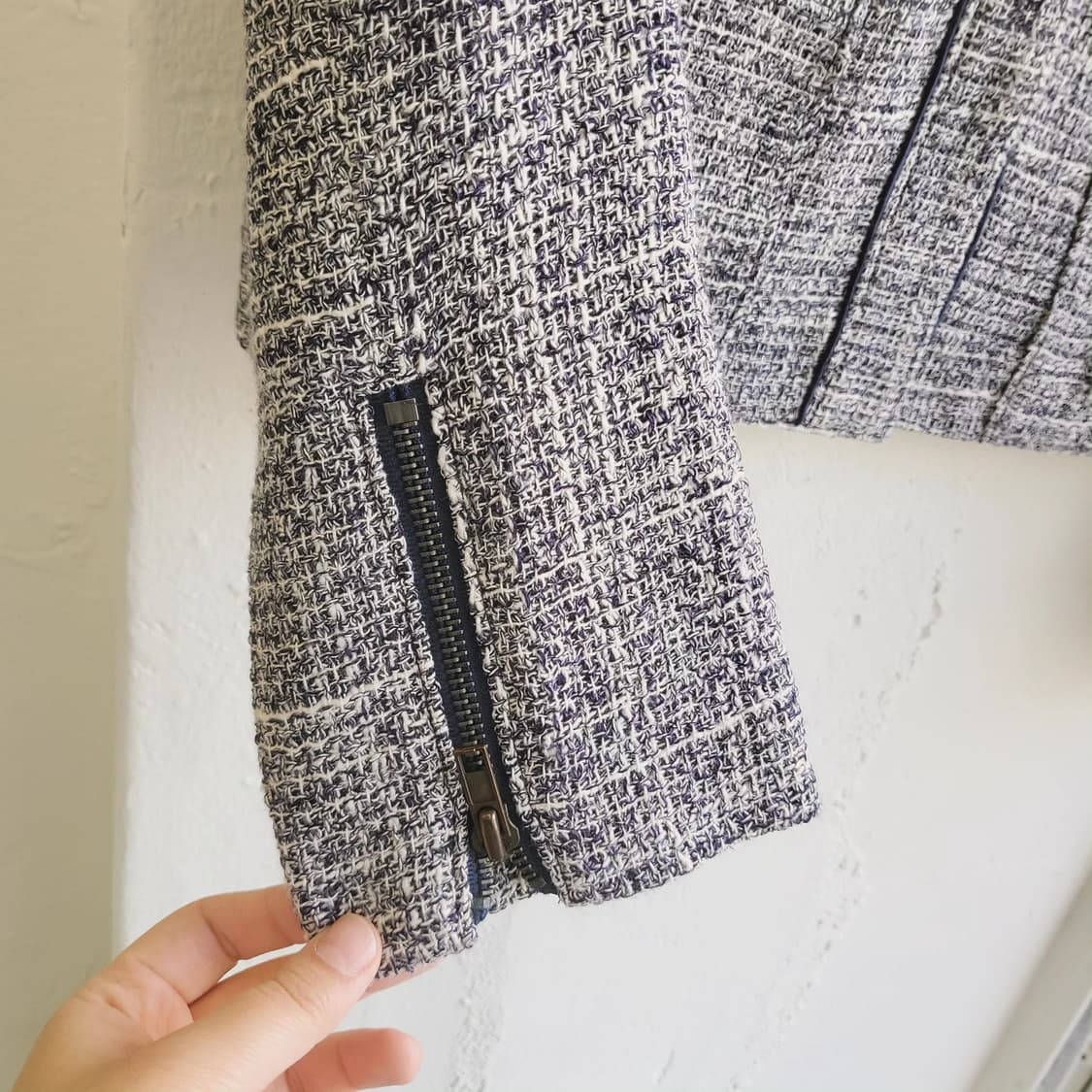 Dany&ame 블루 트위드자켓 상품이미지5