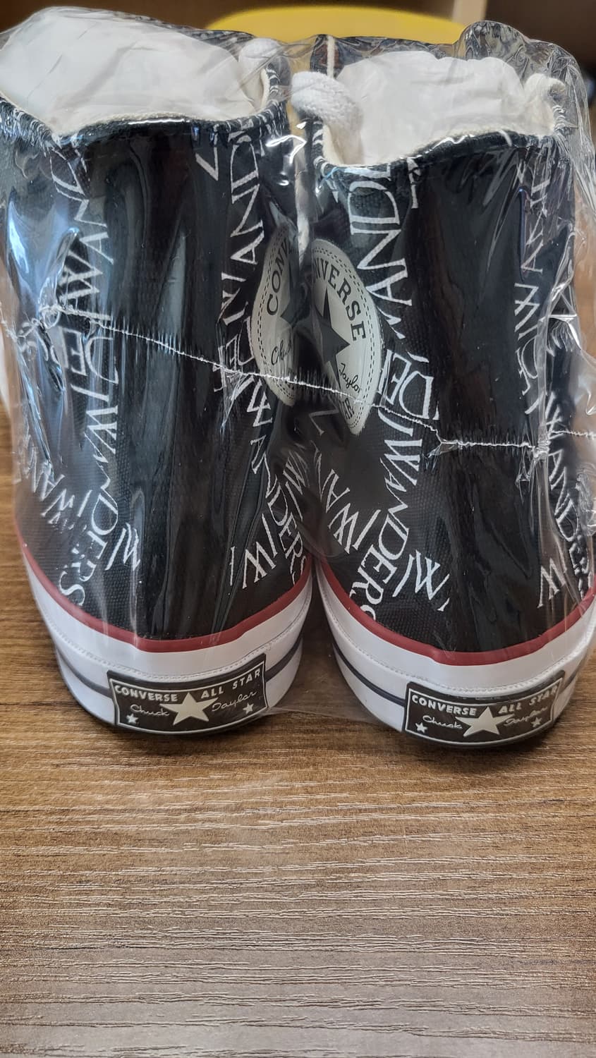 컨버스 x JW앤더슨 하이 블랙 상품이미지4