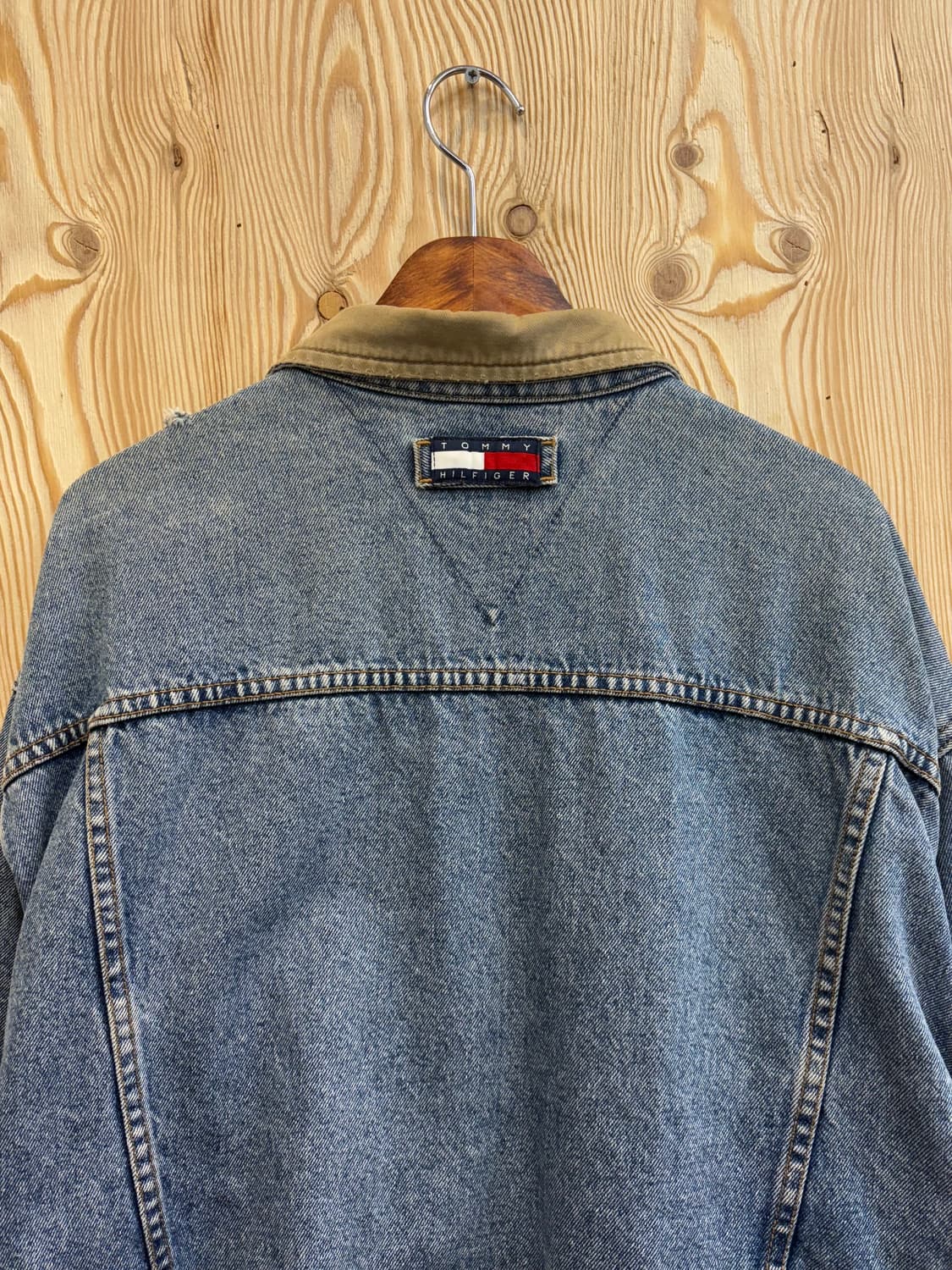 90s 타미힐피거 트러커 자켓 상품이미지4