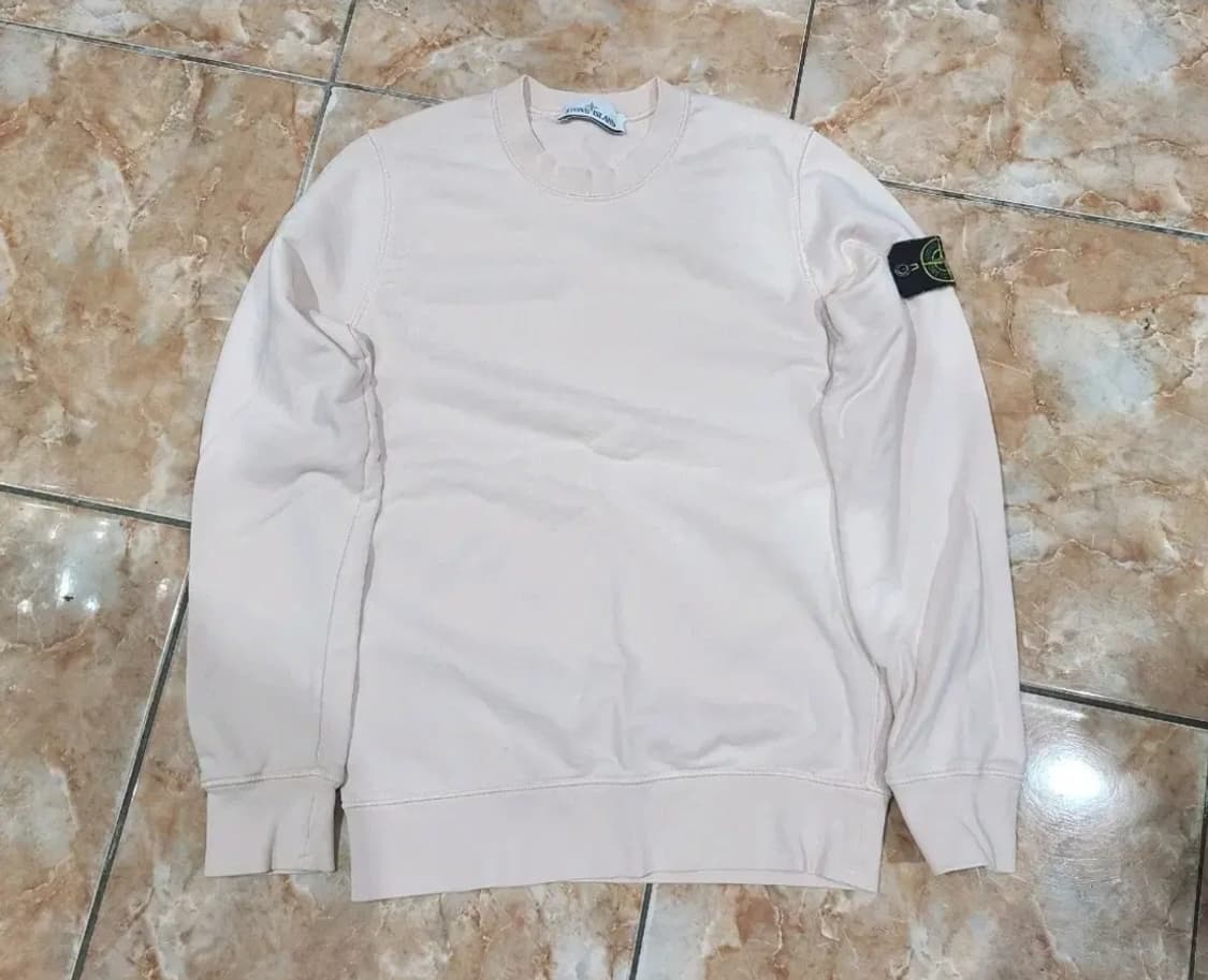 스톤아일랜드 맨투맨 연한핑크 상품이미지1