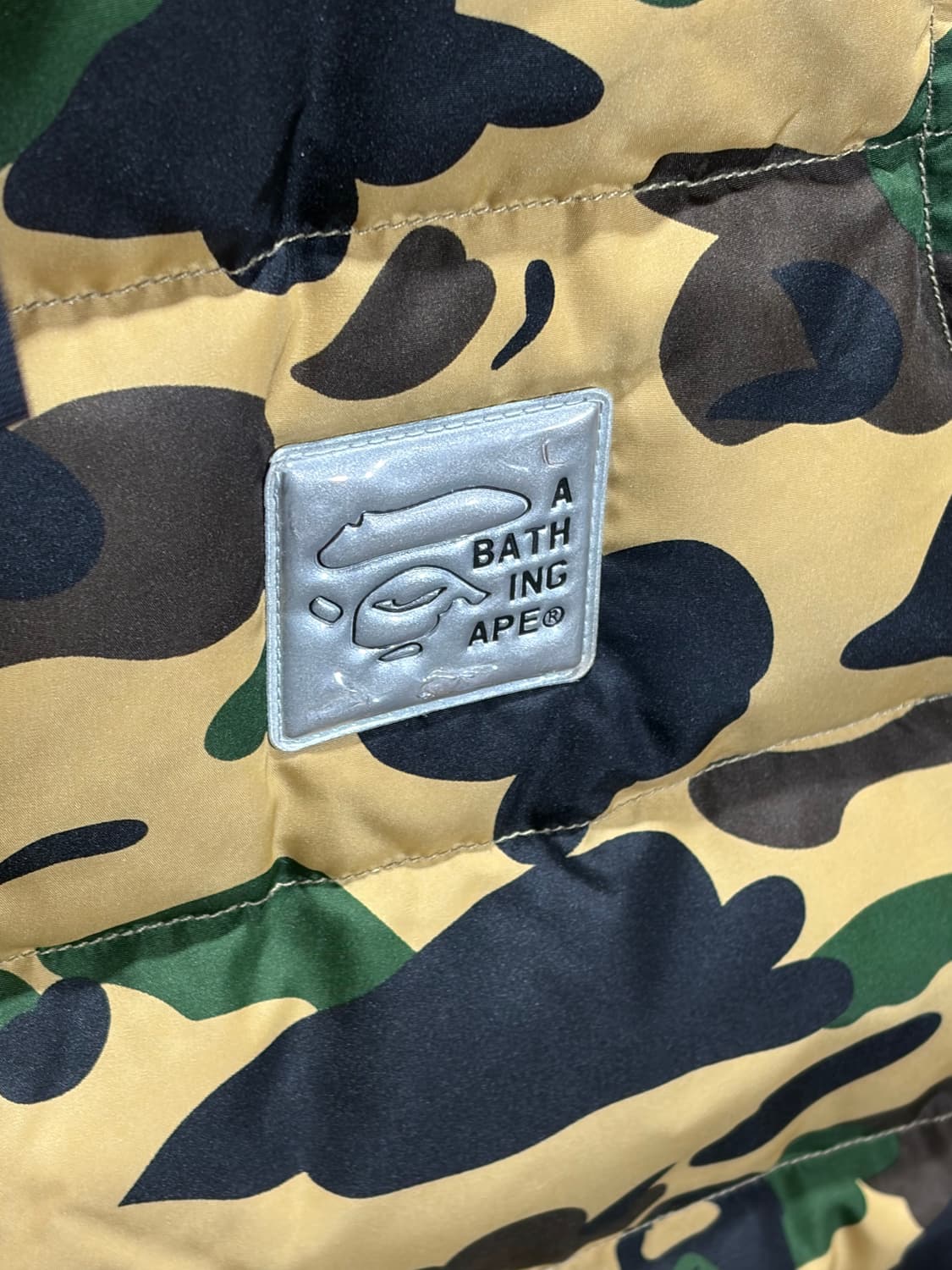 XL 베이프 황계 1st 카모플라주 패딩 베스트 상품이미지10