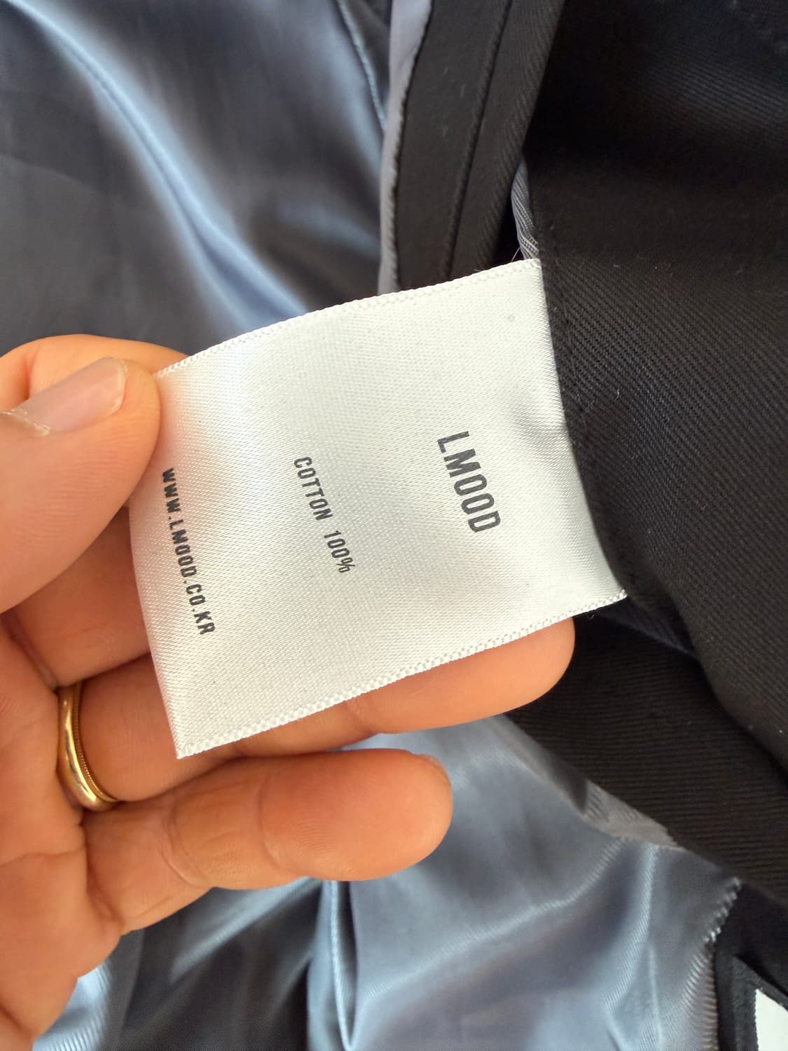 엘무드(LMOOD) 블루종 자켓 상품이미지7