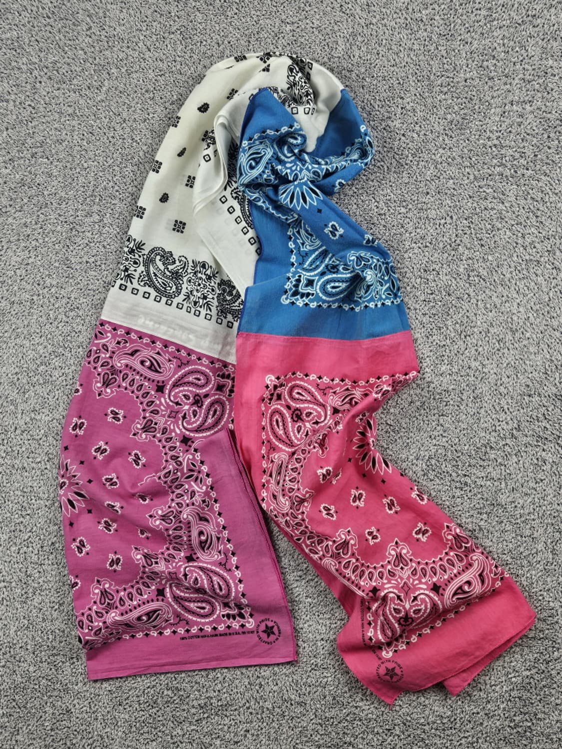 U.S.A 반다나 리워크 커스텀 스카프 머플러 / 10420 상품이미지9