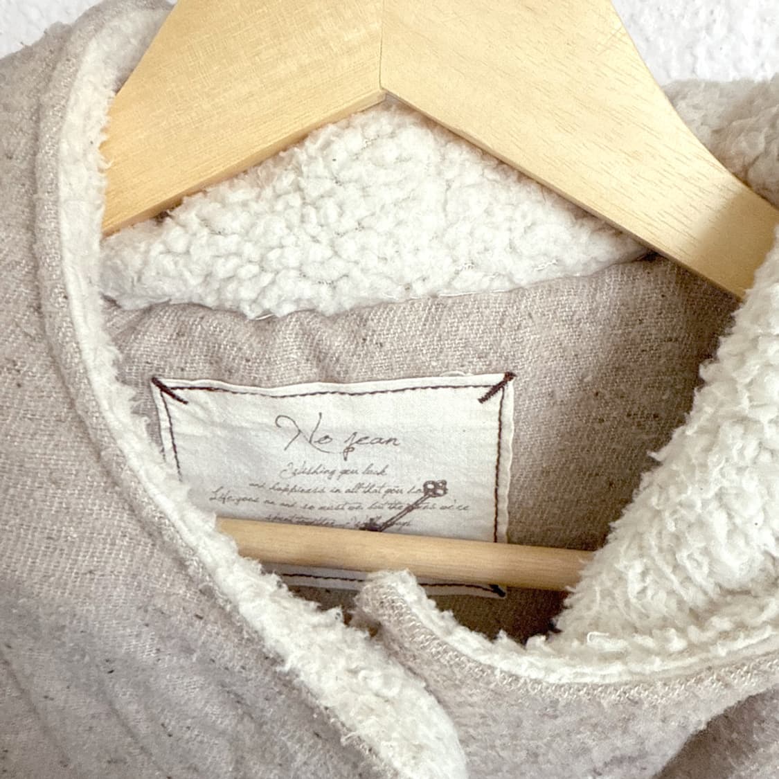 우드 오트 더플 후드 베스트 상품이미지4