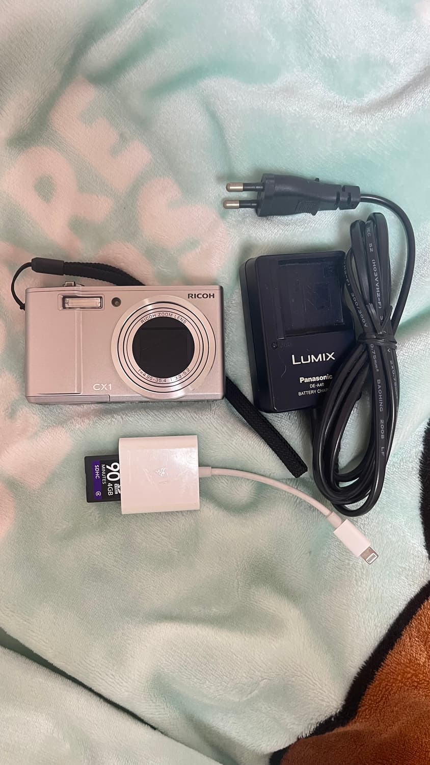 리코 CX1 디지털카메라 실버 상품이미지1