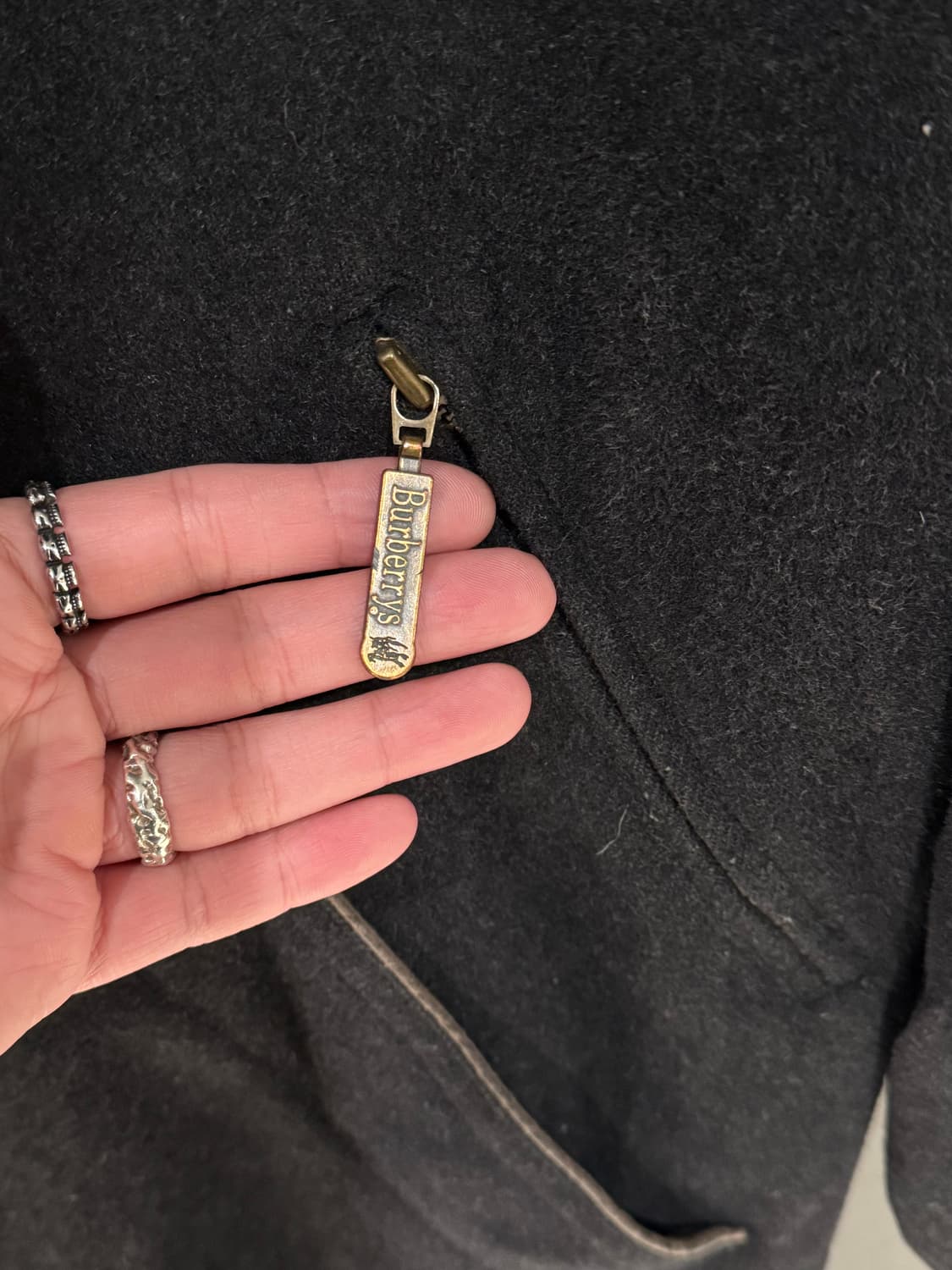 Burberrys 버버리 버튼업 싱글 울 코트  상품이미지6