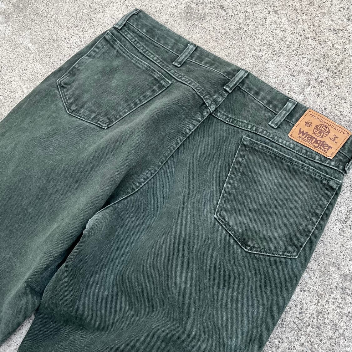 90s 랭글러 그린 컬러진 (36“) 상품이미지2