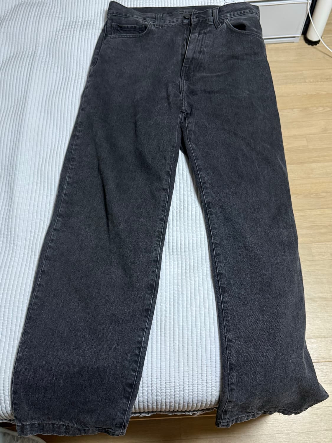 칼하트wip 랜든팬츠 흑청 30사이즈 상품이미지1